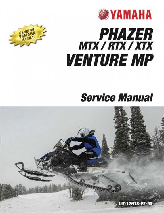 yamaha snowmobile repair manual