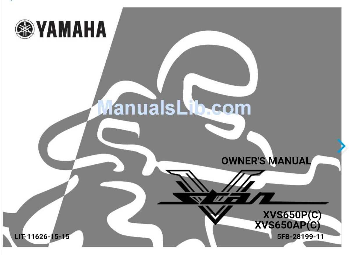 yamaha v star 950 repair manual