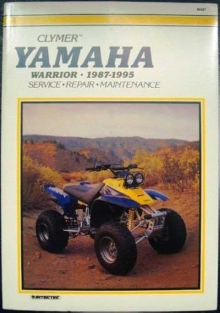 yamaha warrior 350 repair manual