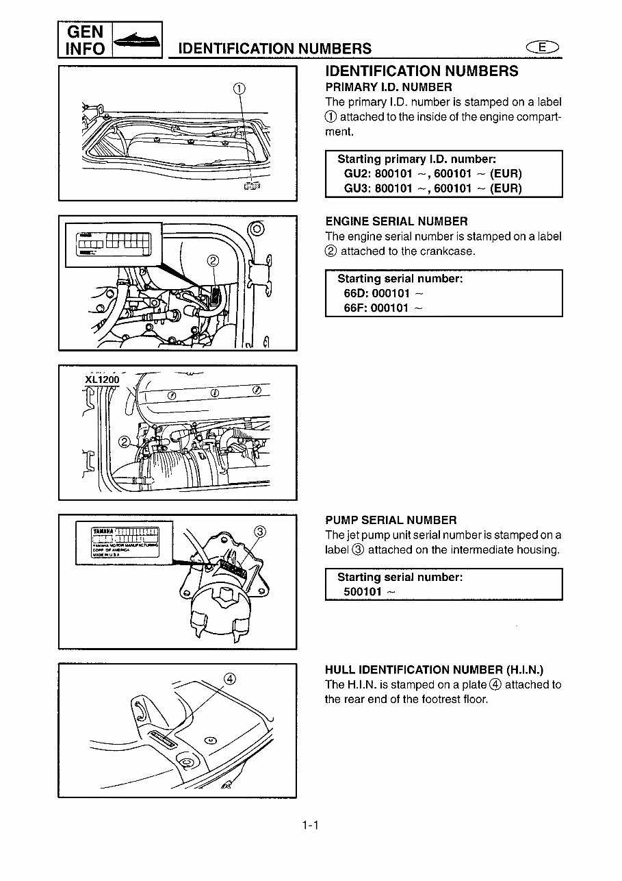 yamaha xl 760 repair manual