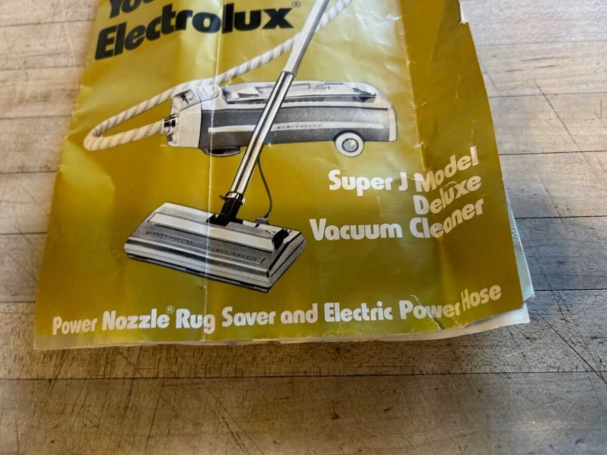 electrolux power nozzle repair manual