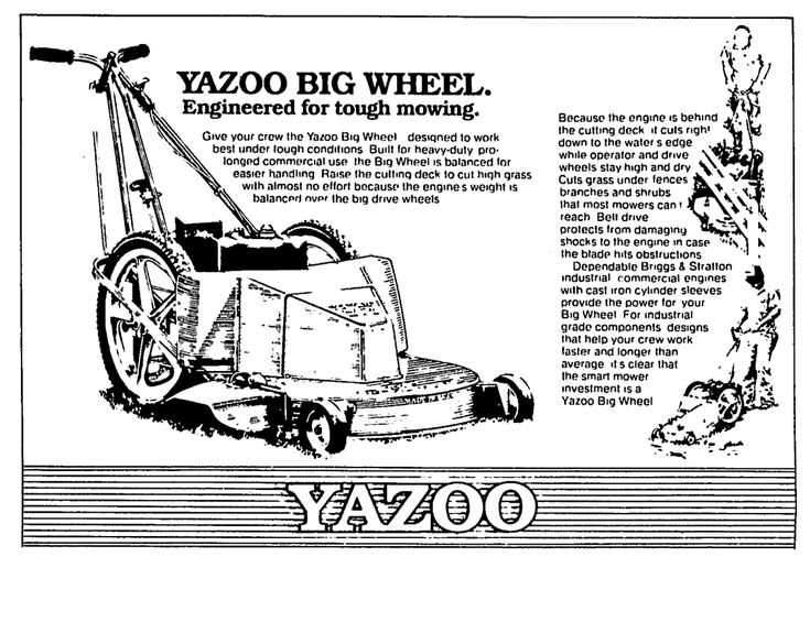 yazoo mower repair manual