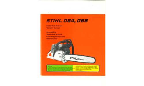 stihl 025 chainsaw repair manual