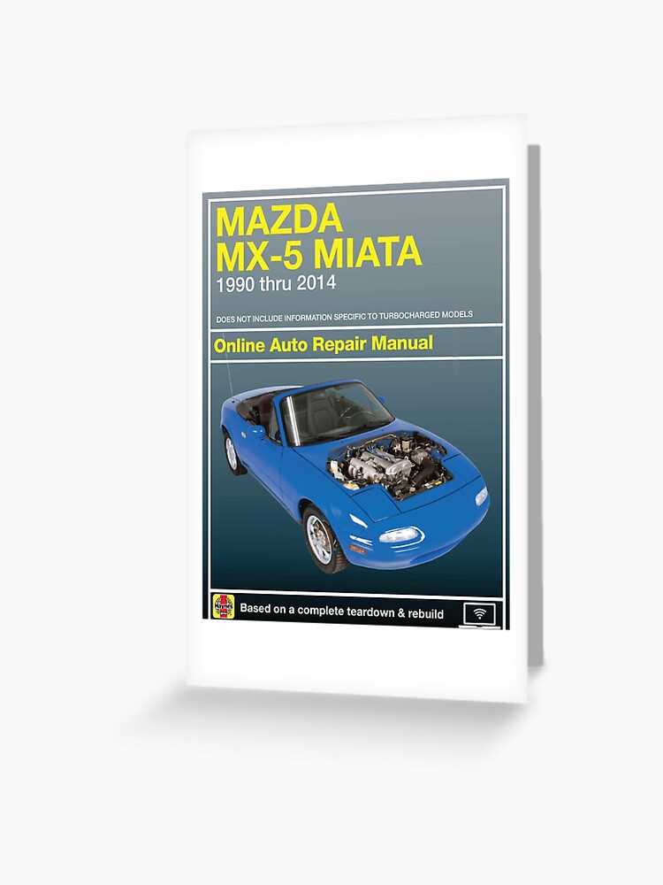 mazda miata repair manual