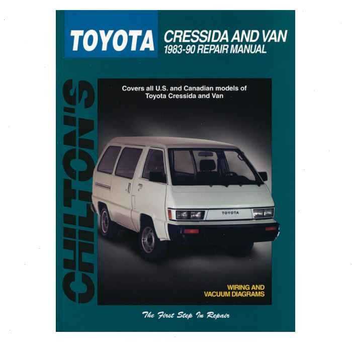 toyota van repair manual