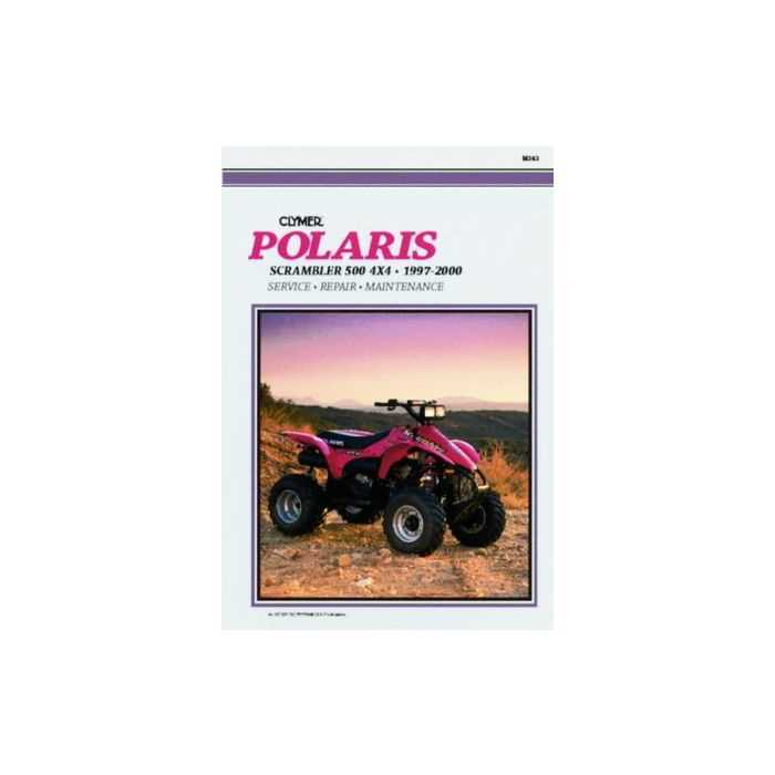 polaris atv service manual repair 1985 1995 all models