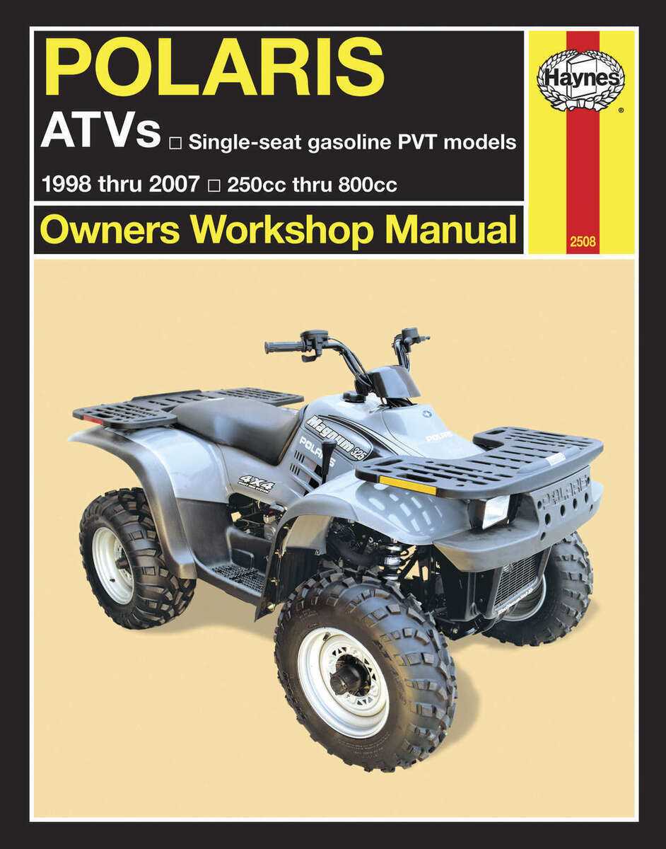 2001 polaris sportsman 500 repair manual