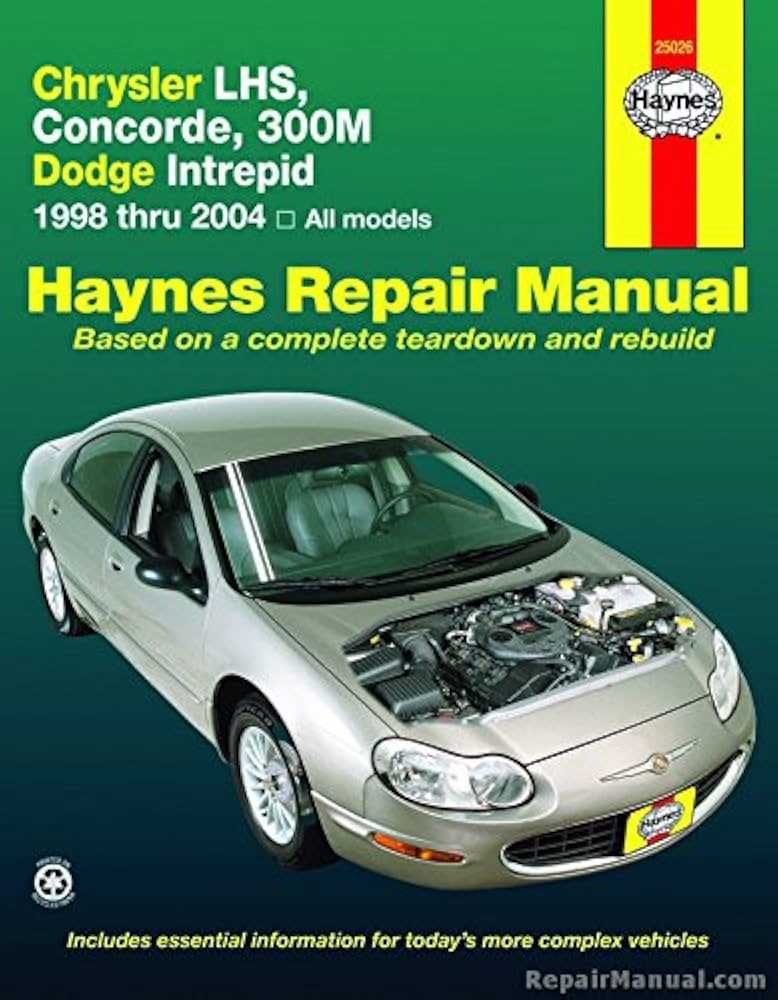 dodge intrepid repair manual