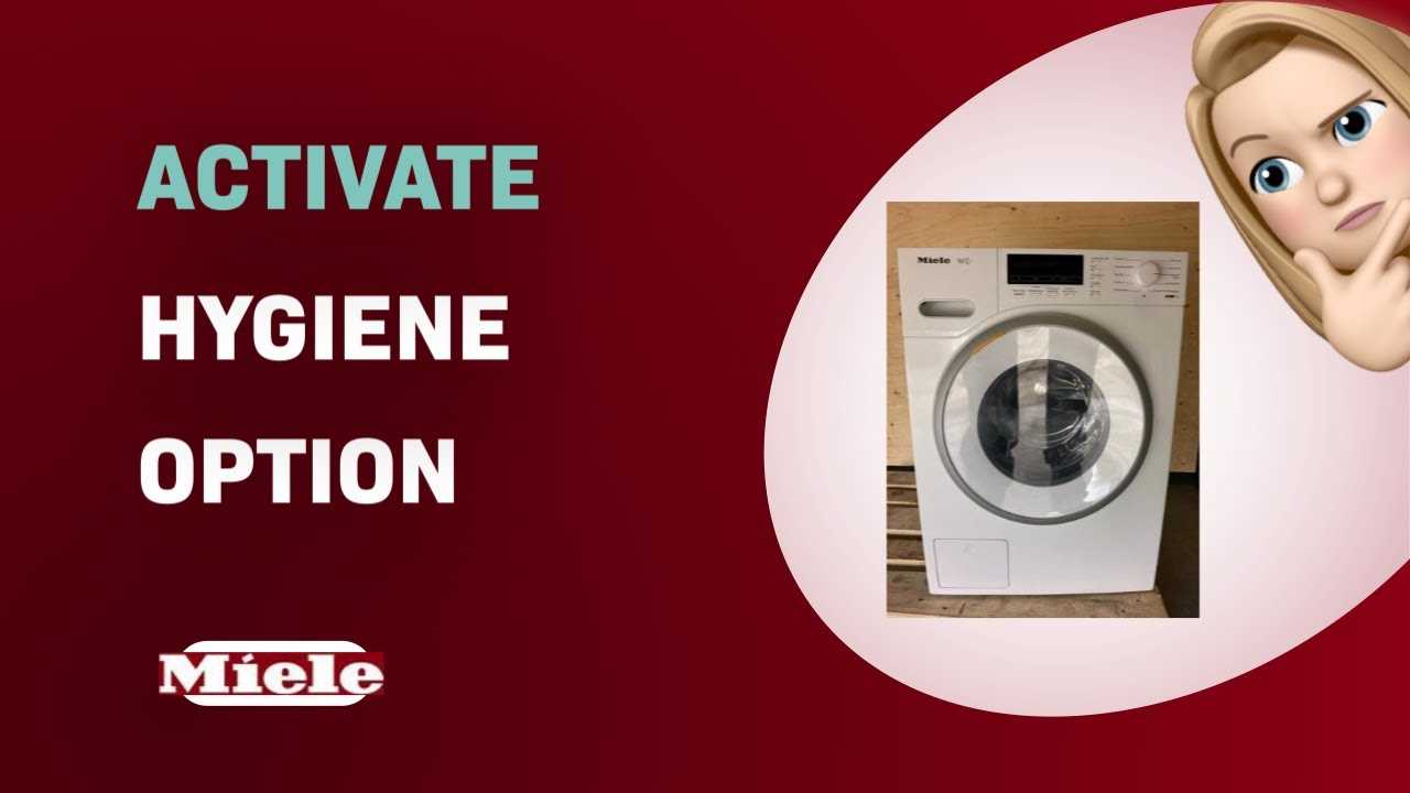 miele washer repair manual