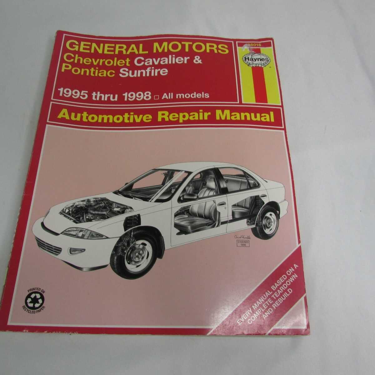 2002 sunfire repair manual