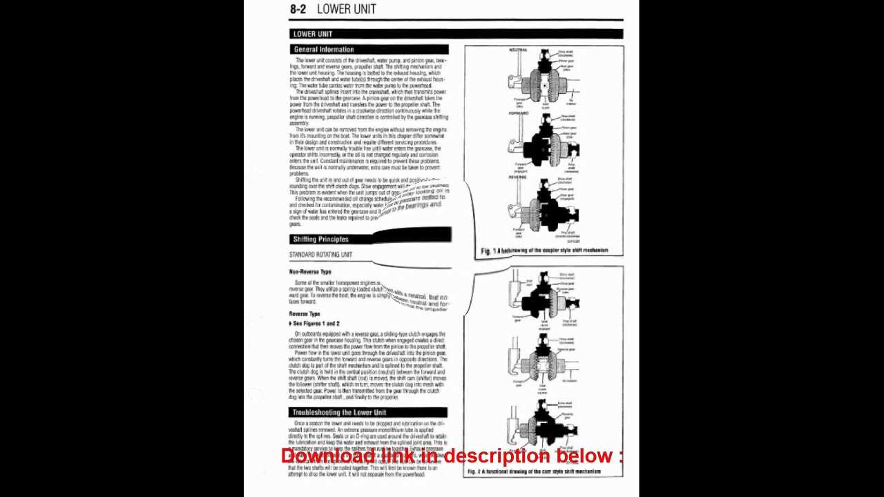 85 hp force outboard repair manual