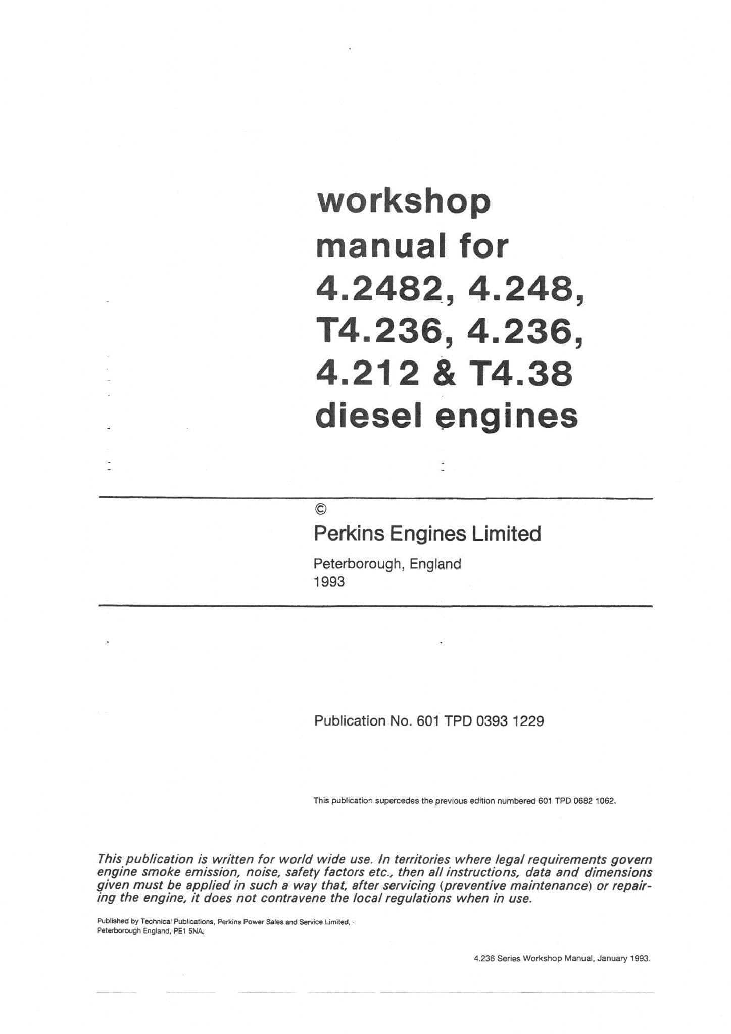 perkins engine repair manual