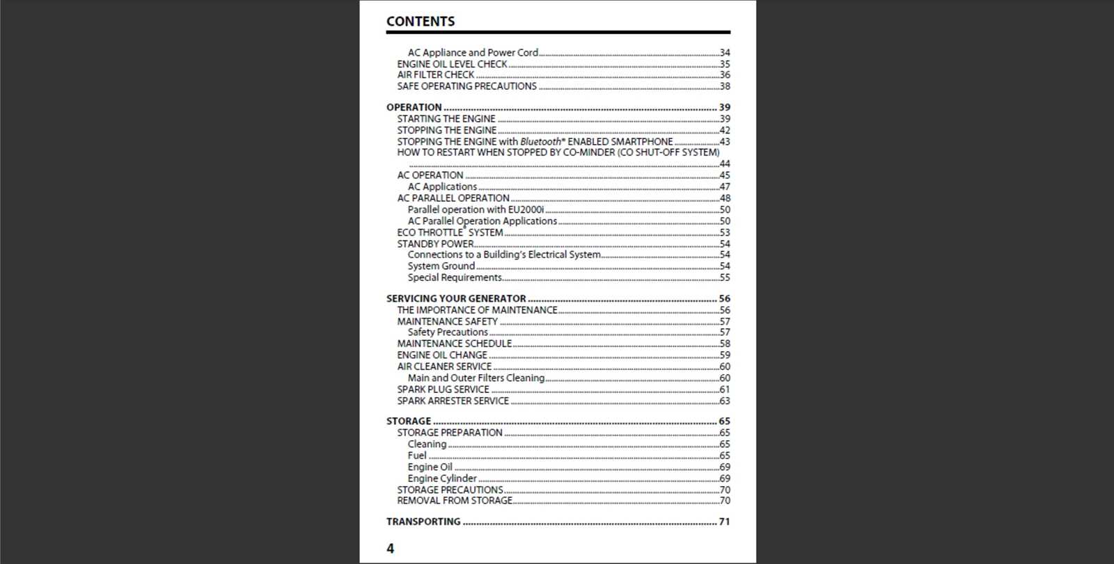 honda eu2200i repair manual