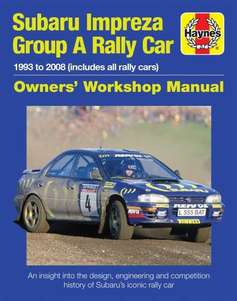 subaru repair manual impreza