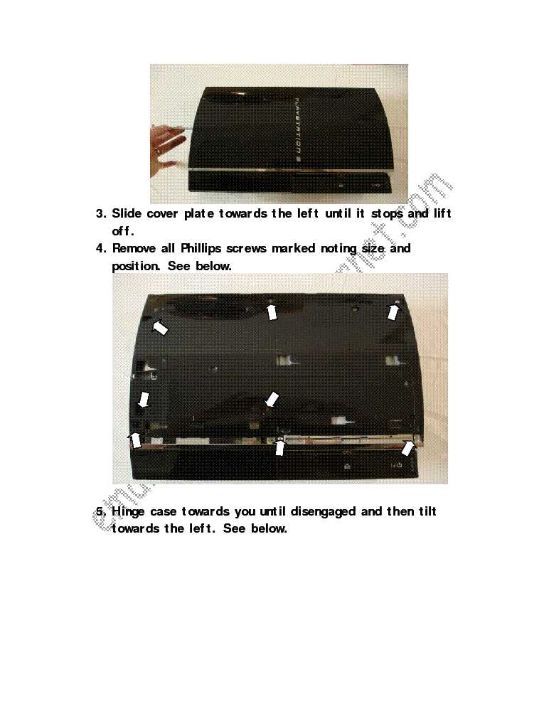 ps3 slim repair manual