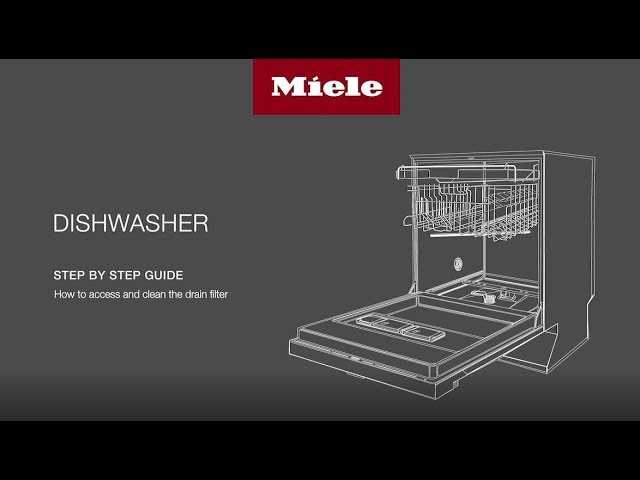 miele repair manual dishwasher