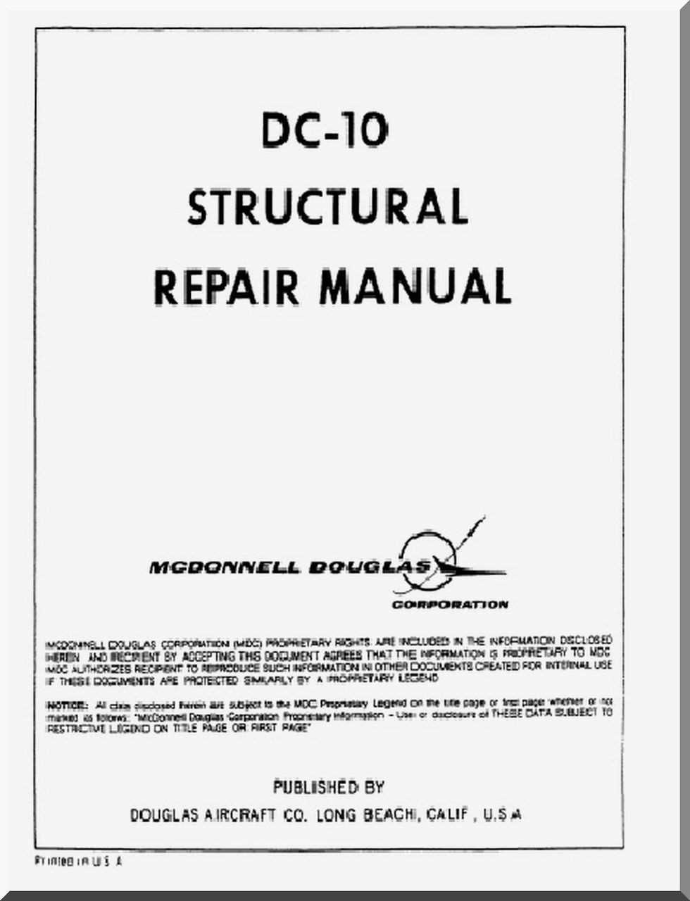 structural repair manual aircraft