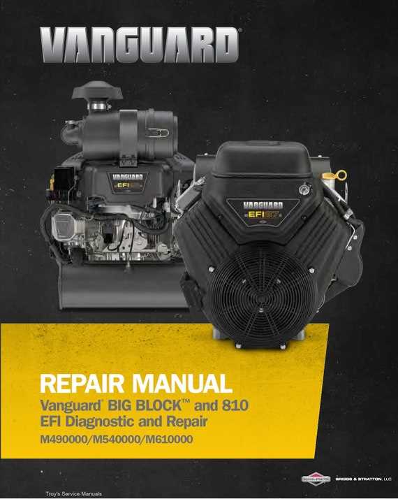 briggs and stratton vanguard repair manual