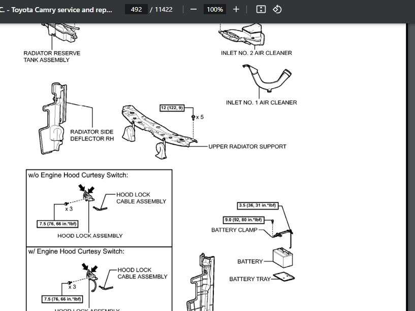 2018 camry repair manual