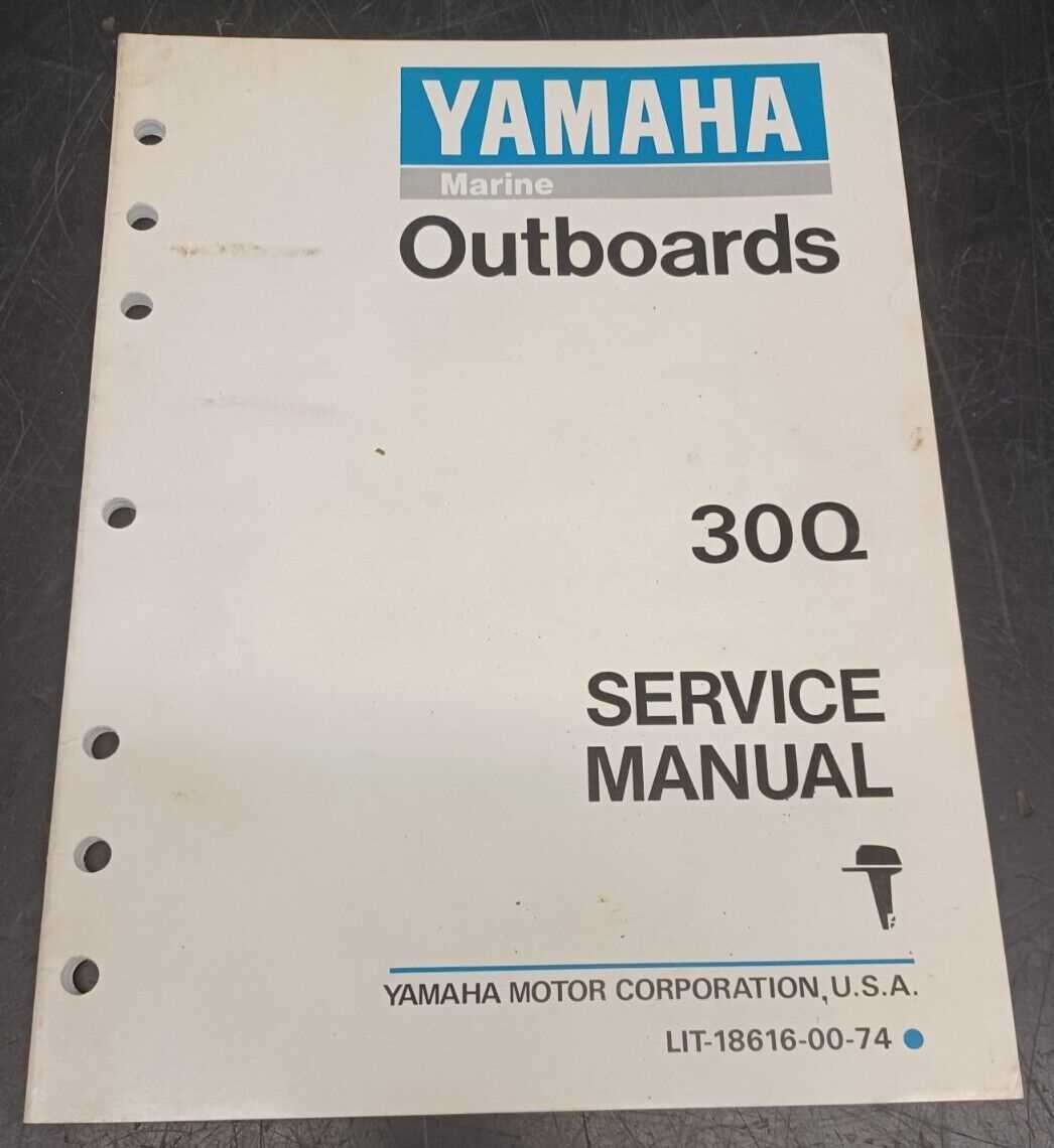 yamaha outboard repair manual