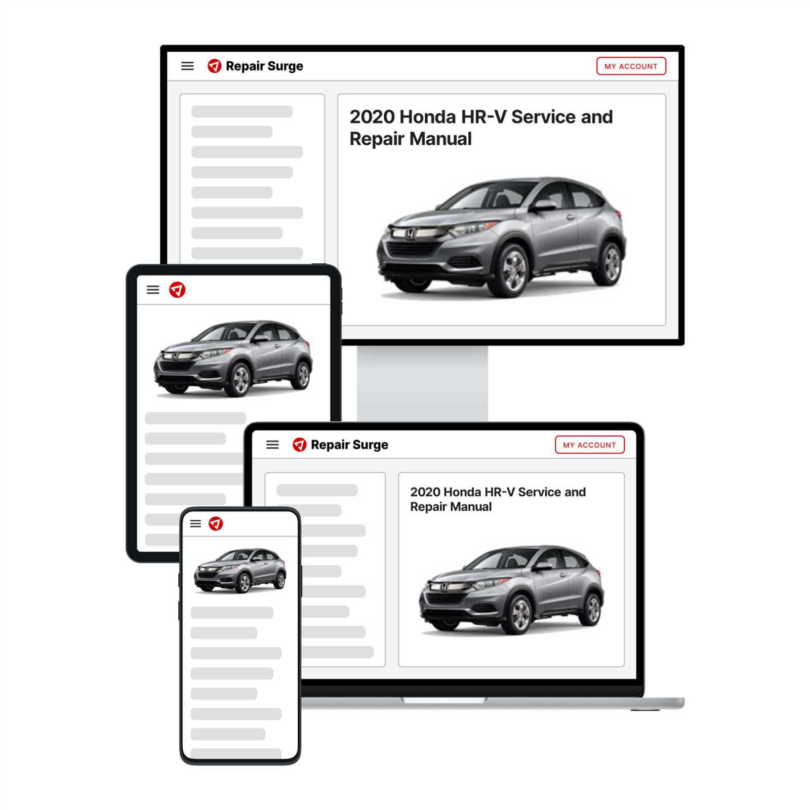 honda hr v repair manual