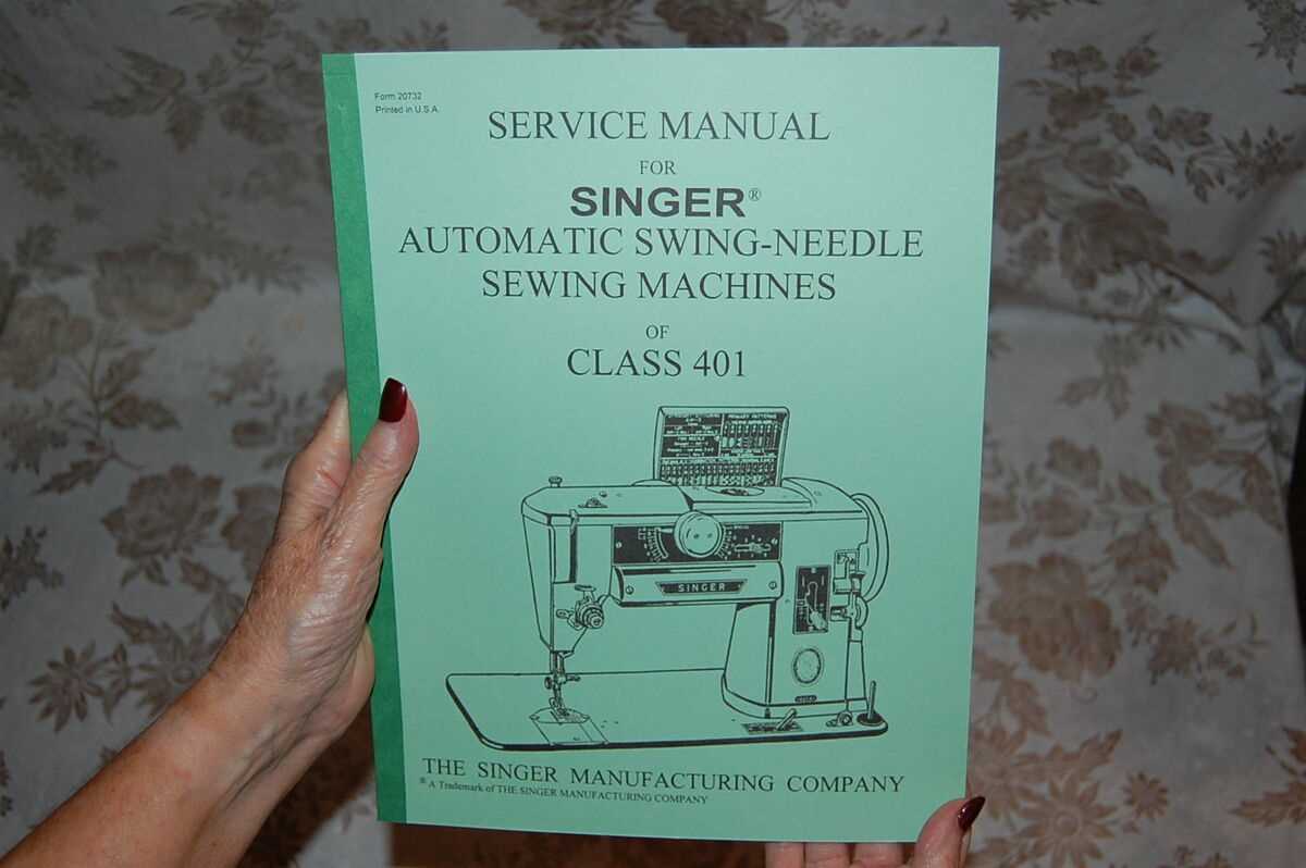 singer 401a repair manual