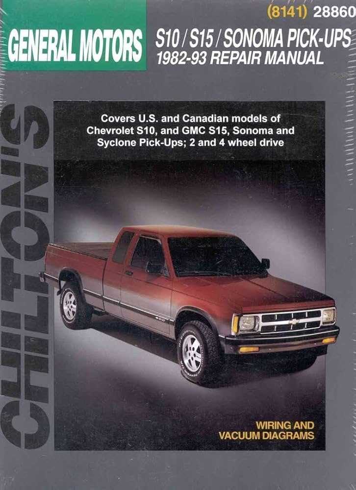 1998 gmc sonoma repair manual