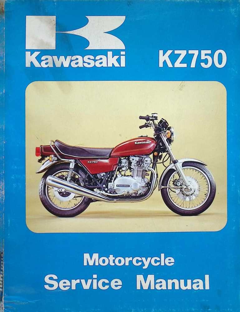 kawasaki motorcycle repair manuals