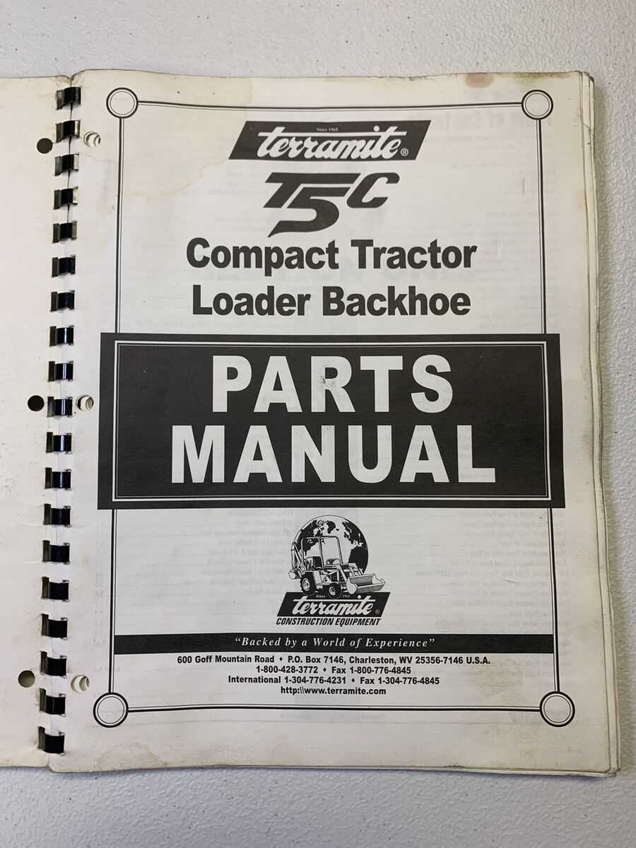 terramite t5c repair manual