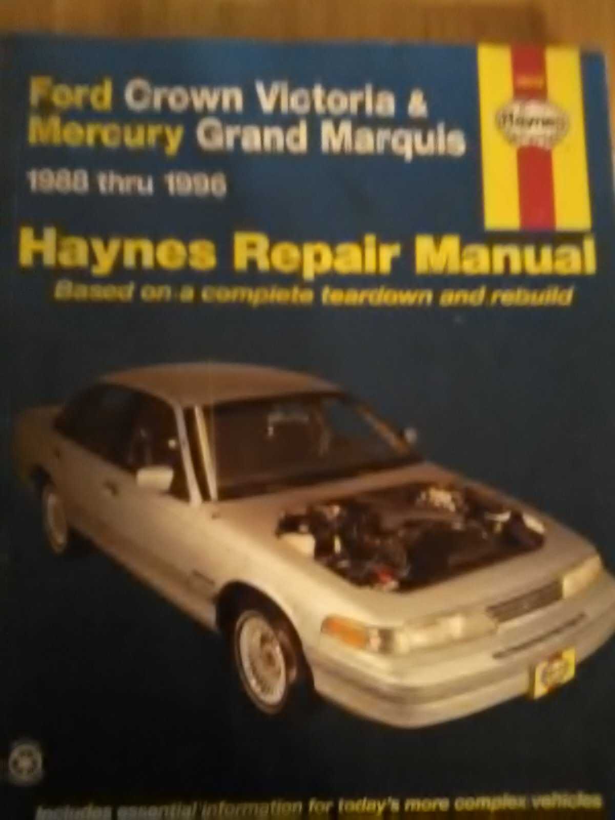 2003 ford crown victoria repair manual