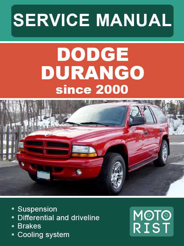 2000 dodge durango repair manual