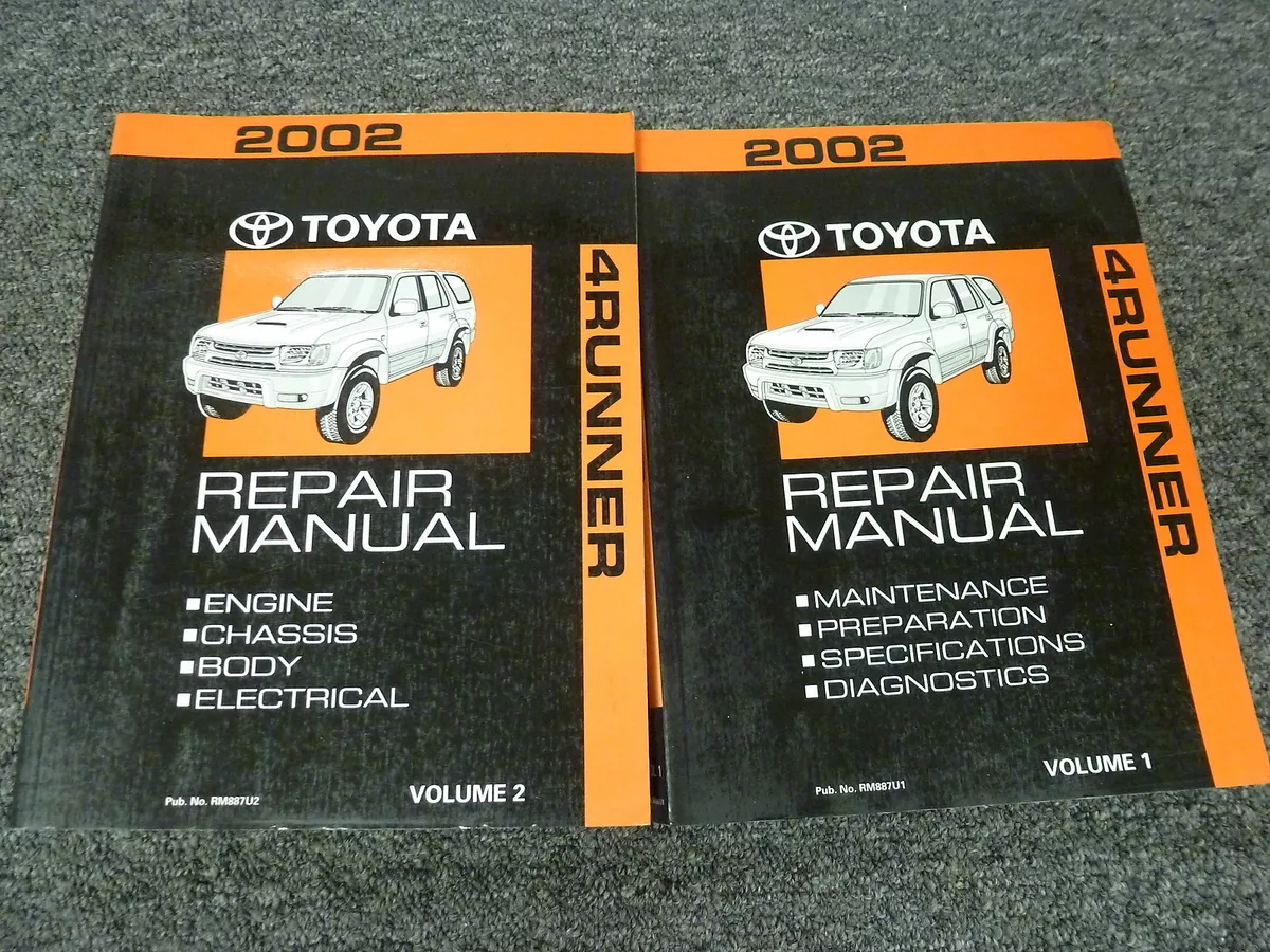 2002 toyota 4runner repair manual