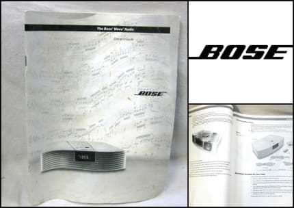 repair manual bose wave radio