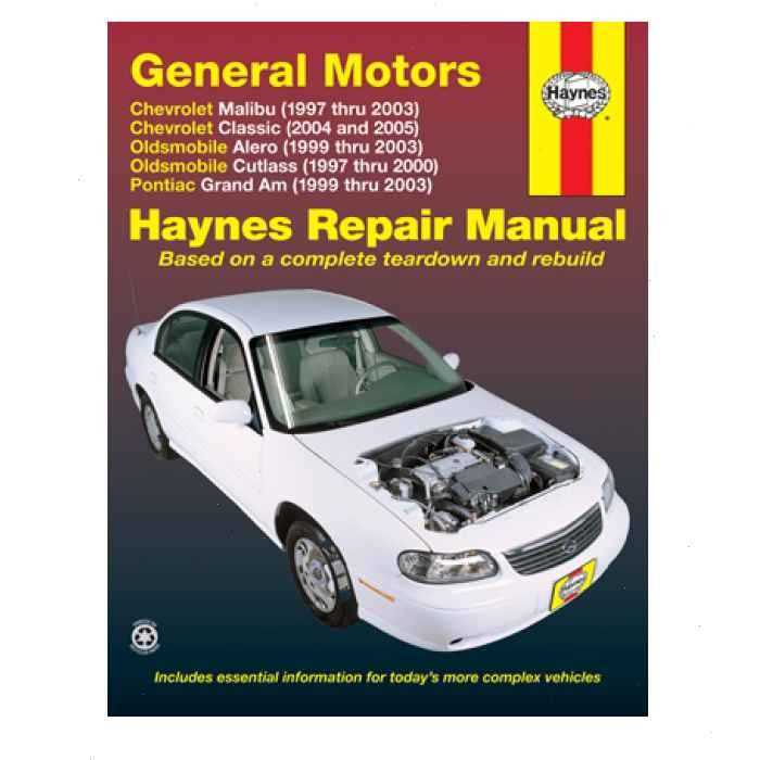 2000 oldsmobile alero repair manual