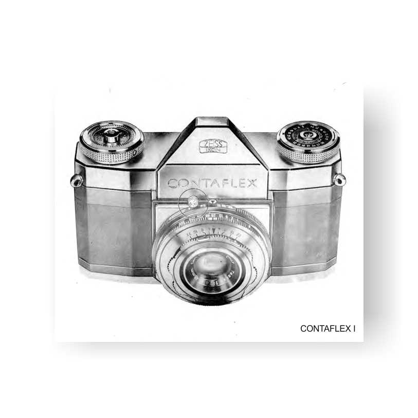 zeiss ikon contaflex repair manual