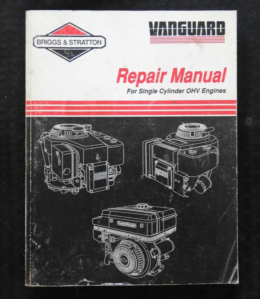 briggs and stratton vanguard repair manual