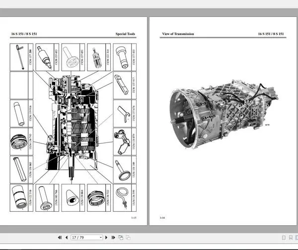 zf gearbox repair manual