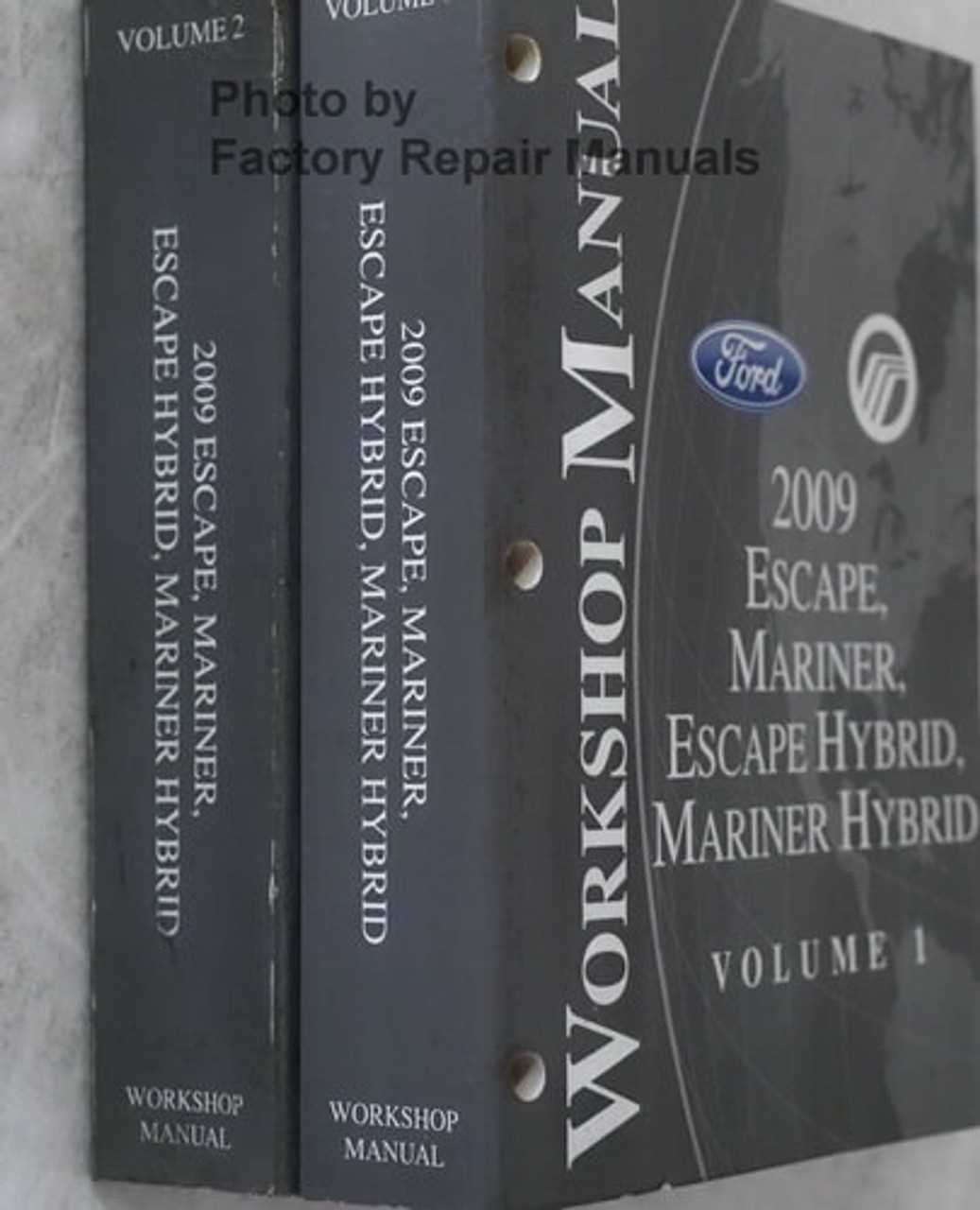 2009 ford escape repair manual