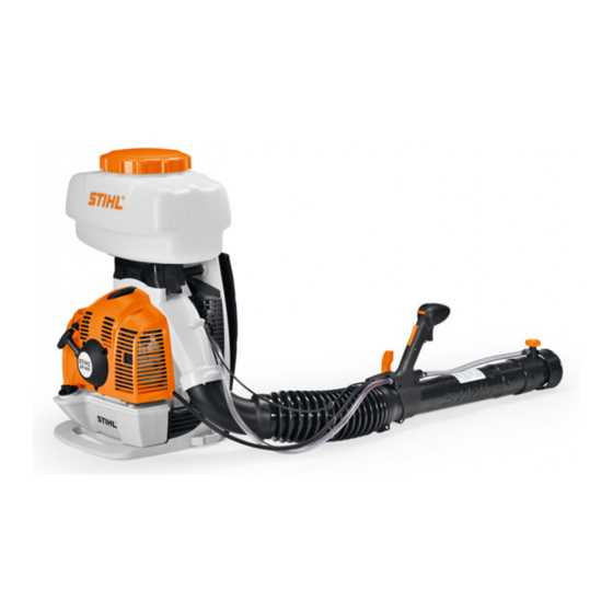 stihl backpack blower repair manual