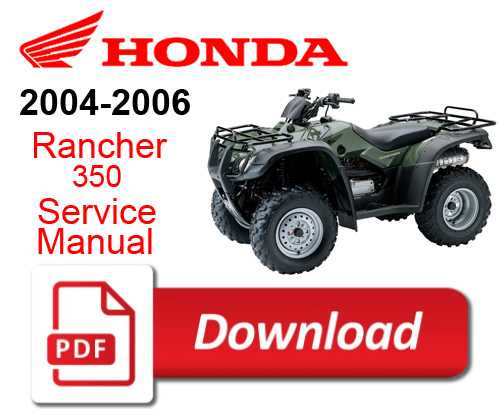 2001 honda recon repair manual