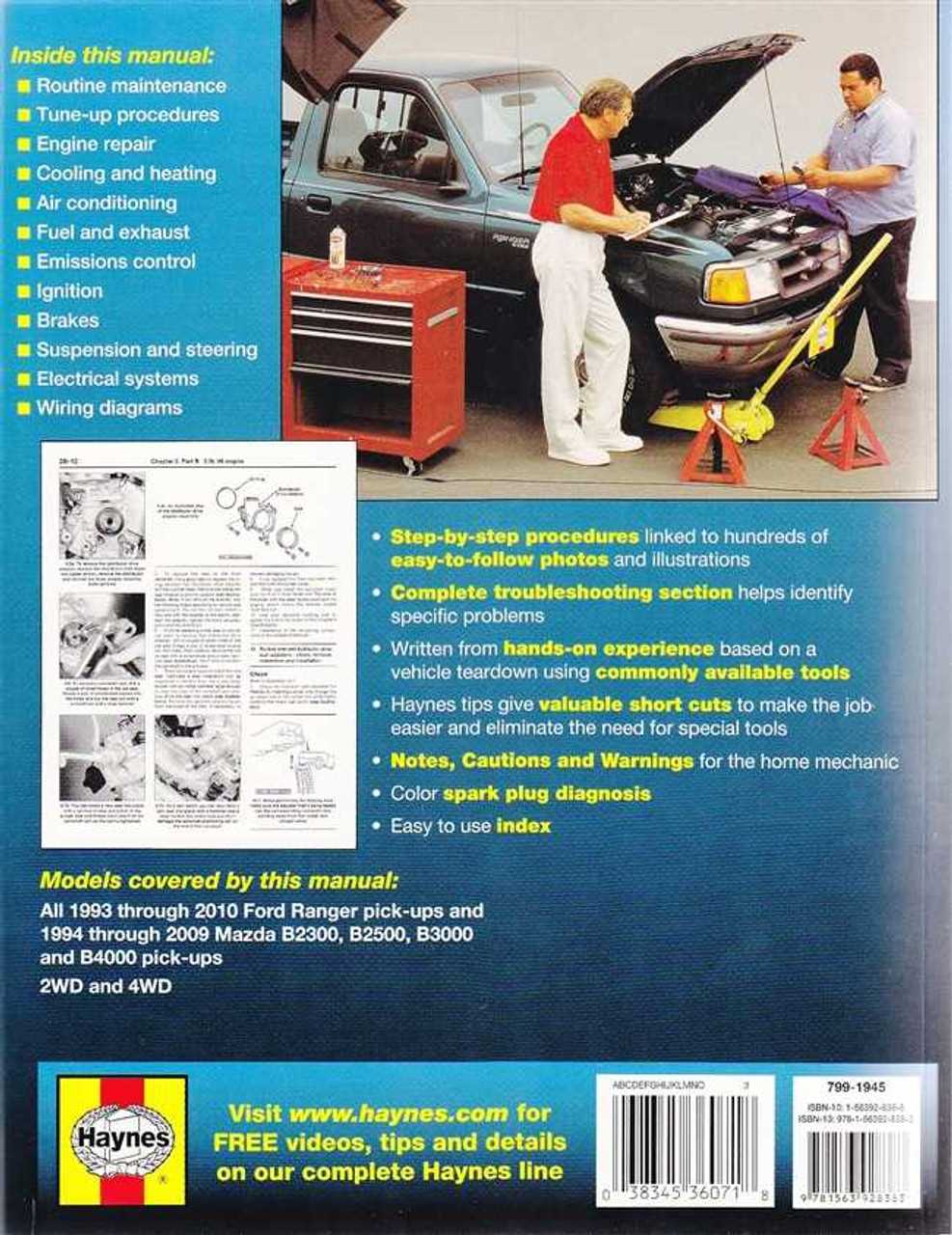 mazda b2500 repair manual