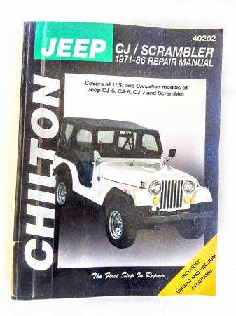 jeep cj5 repair manual