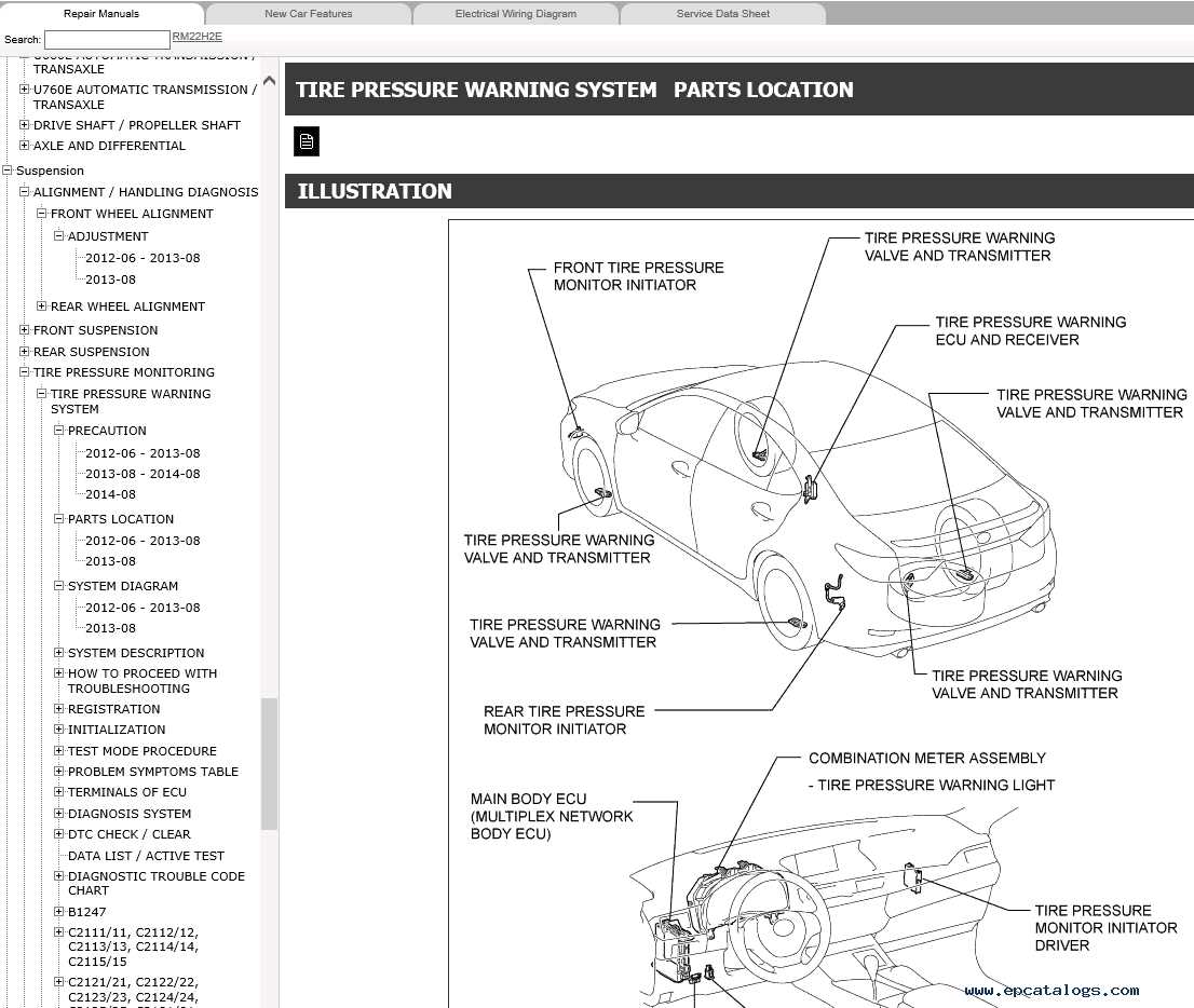 lexus is 350 repair manual