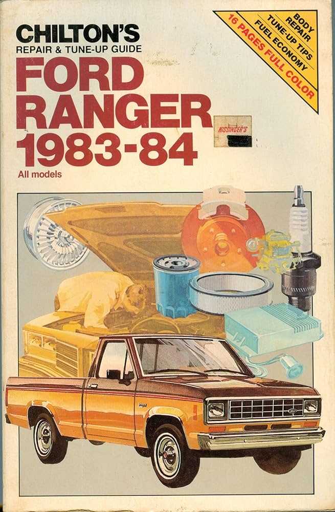 chilton ford ranger repair manual