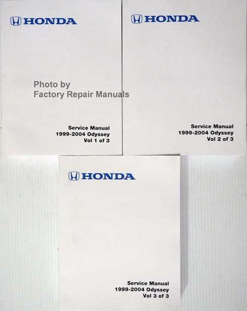 2004 honda odyssey repair manual