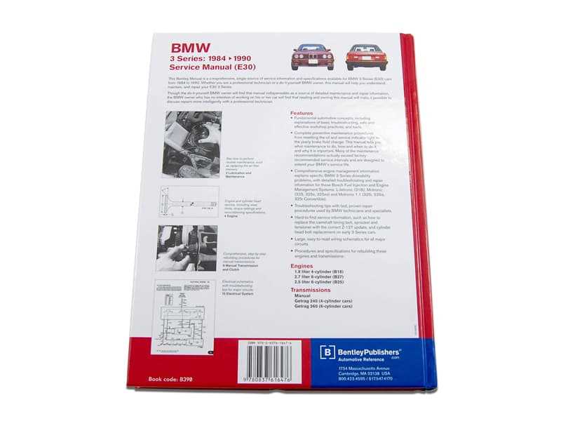e30 bentley repair manual