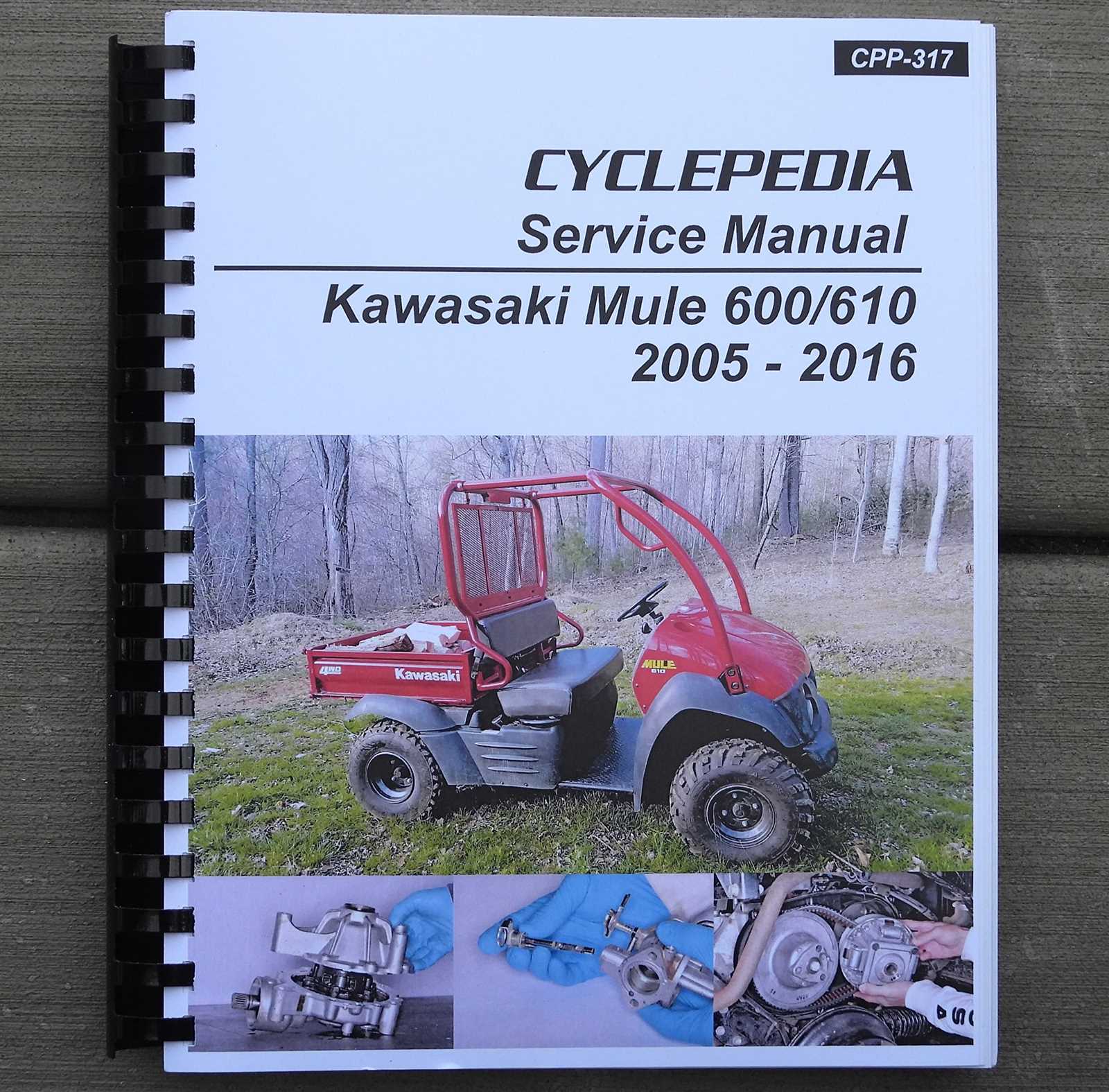 kawasaki mule repair manual