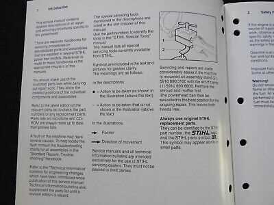 stihl string trimmer repair manual