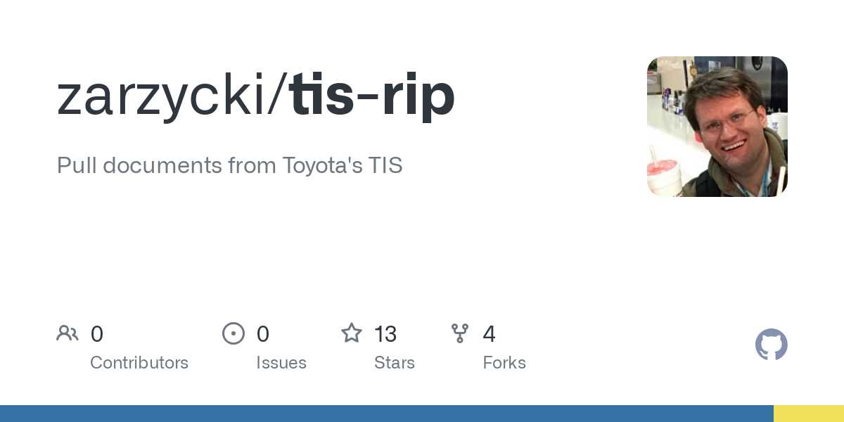 toyota tis repair manual