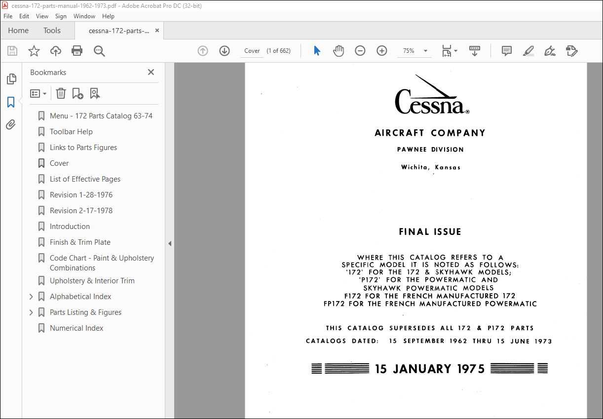 cessna 172 repair manual